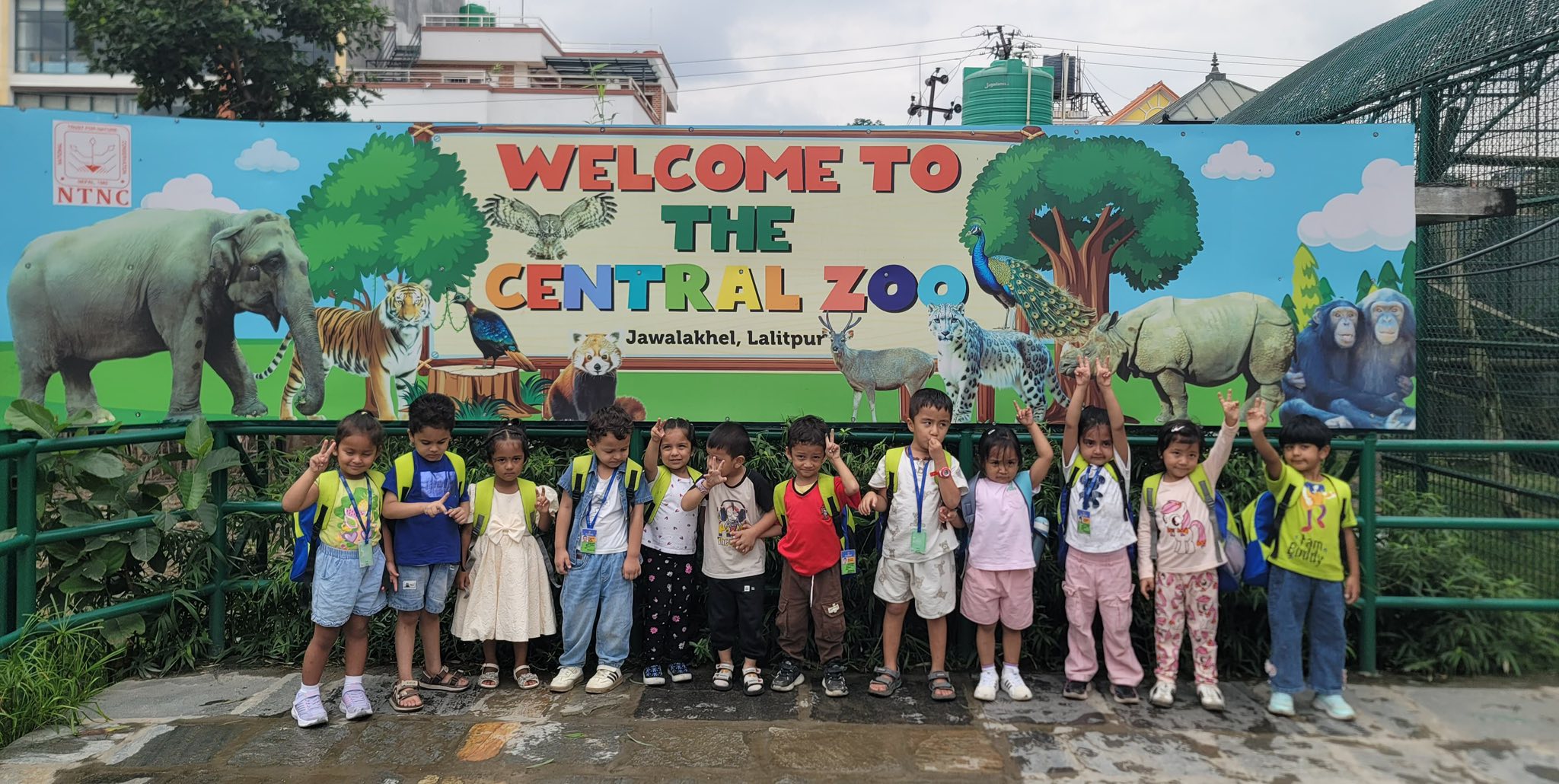 Students learning together at EuroKids